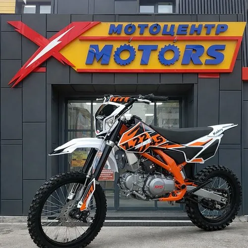 Питбайк КАЙО BASIC K125 17/14 KRZ (механ. сцепл., кикстартер, 2024 г.)